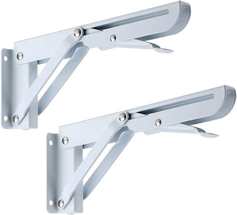 Sumnacon Sturdy Folding Shelf Brackets 